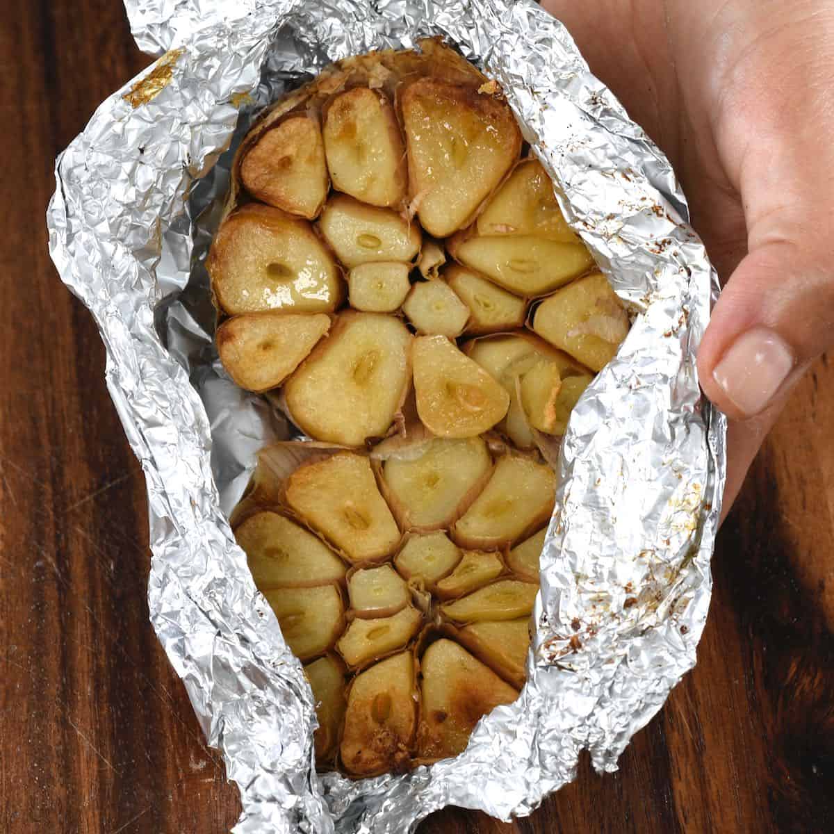 How to Roast Garlic in Oven: Sweet, Buttery & Easy